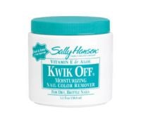 Sally Hansen Kwik Off Moisturizing Nail Color Remover For Dry, Brittle Nails