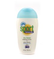 Nature's Gate Sport Sunblock SPF 30 Water Resistant; fragrance-free