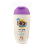 Nature's Gate Save Face & Body SPF 15 Anti-aging Sunblock Lotion