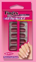 Fing'rs Solid Color Nail Kit Glue On Nails