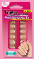 Fing'rs French Manicure Glue On Nails