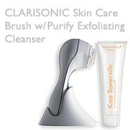 Kate Somerville Clarisonic Skin Care Brush w/ Purify Exfoliating Cleanser