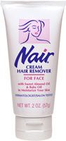 Nair Hair Removal Cream with Baby OIl for Face