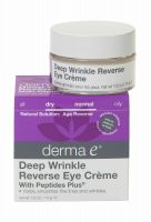derma e® Deep Wrinkle Reverse Eye Crème with Peptides