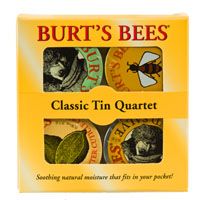 Burt's Bees Classic Tin Quartet