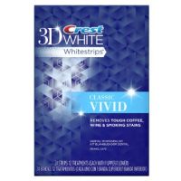 Crest 3D White Whitestrips Classic Vivid Teeth Whitening Kit