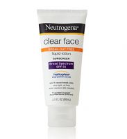 Neutrogena Clear Face Liquid Lotion Sunscreen Broad Spectrum SPF 55