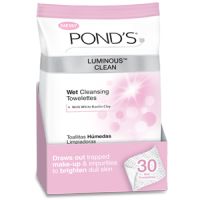 Pond's Luminous Clean Wet Cleansing Towelettes