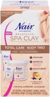 Nair Brazilian Spa Clay Shower Total Care Body Trio