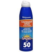 Walgreens Continuous Spray Sunscreen SPF 50