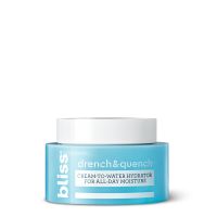 Bliss Drench & Quench Cream-to-water Hydrator for All Day Moisture