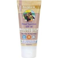 Badger Tinted Sunscreen Unscented SPF 30