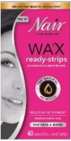Nair Wax-Ready Strips for Face and Bikini