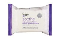 Beauty 360 Soothe Facial Cleansing Cloths with Volcanic Water