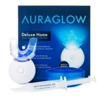 AuraGlow Deluxe Home Teeth Whitening System