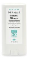 Derma E Natural Mineral Sunscreen SPF 30 Active Stick