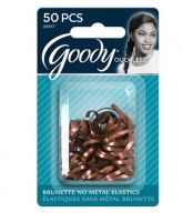 Goody Ouchless Polyband Elastics Brunette