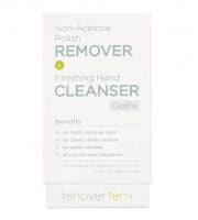 Tenoverten Non-Acetone Polish Remover + Finishing Hand Cleanser Cloths