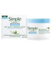 Simple Skincare Water Boost Skin Quench Sleeping Cream