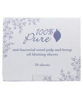 100% Pure Anti-Bacterial Wood Pulp and Hemp Oil Blotting Sheets