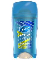 Secret Active Invisible Solid Antiperspirant and Deodorant Fresh