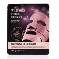 Masqueology Wild Rose Hydro-Gel Gold Mask