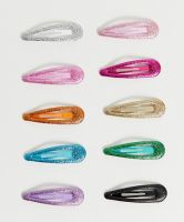 DesignB London Rainbow Glitter Hair Clips