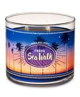 Bath & Body Works Fresh Sea Walk 3-Wick Candle