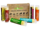 Sky Organics Organic Lip Balms 6 Pack Assorted Flavors