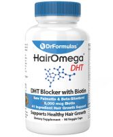 DrFormulas DHT Blocker for Men and Women HairOmega Advanced Hair Growth Supplement