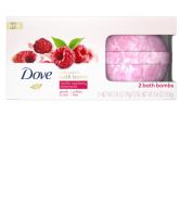 Dove Milk Swirls Bath Bomb Vanilla Raspberry Creamsicle