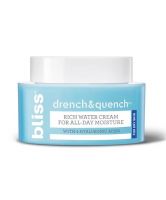 Bliss Drench & Quench For Dry Skin Rich Water Cream For All-Day Moisture
