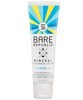 Bare Republic Mineral Sunscreen Lotion Face Broad Spectrum SPF 30